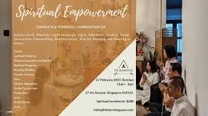 The spiritual empowerment program is offered to junior youth in small groups, usually formed in a village or neighborhood by an older youth. Darshan Spiritual Empowerment 2021 Buddhaguna Buddhist Temple Singapore 21 February 2021