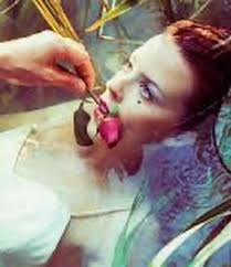 Kylie Minogue at the funeral of Michael Hutchence in 1997. The photos are  so sad, but, also, Kylie looks incredible in every one. It could easily be  mistaken as an editorial or