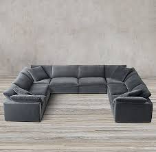 Cloud Modular U Sofa Sectional Sectional Sofas Living Room Sectional Sofa Comfy Large Sectional Sofa