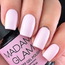Soak Off Gel Polish Pink Baby Pink Madam Glam