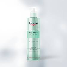 The skin feels purified, clear and supple. Eucerin Proacne Solution Cleansing Gel