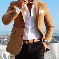Tan Sport Coat Mens Outfits Menswear Well Dressed Men