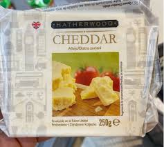 English cheddar and scottish cheddar (whatever that is) for 2 euros. Cheddar Rathdaragh 350g