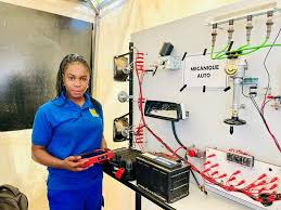 A 20 ans, Sokhna Bâ, originaire du quartier Artillerie de Louga, défie les  idées reçues sur les métiers dits masculins en tentant de se faire une  place dans la mécanique automobile. Après