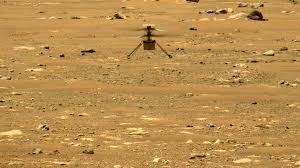 Nasa via reuters) earlier this week,. Nasa S Ingenuity Helicopter Makes Second Mars Flight Bbc News