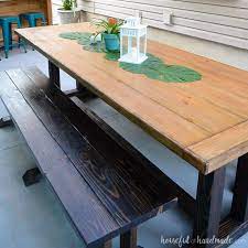 Plywood table plans pdf.5mb requires adobe reader. Outdoor Dining Table Plans Houseful Of Handmade