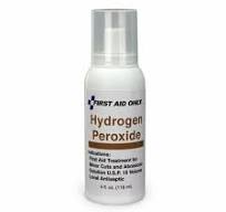 First Aid Only M5124 Hydrogen Peroxide Spray, 4 Oz. Pump - 1 Each