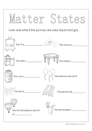 How to use matter in a sentence. Matter States English Esl Worksheets For Distance Learning And Physical Classrooms