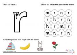 letter r printables
