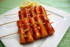 Https Www Asia34 Fr Content 37 Brochettes Des Gateaux De Riz Grilles Avec Sauce Epice Recettes De Cuisine Gateau De Riz Recette Plat Facile