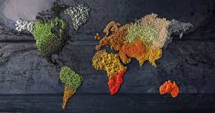 Mappemonde En Epices Photo De Plats Culinaire
