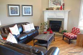 How To Arrange Furniture In A Room With A Corner Fireplace The Decorologist Fireplace Furniture Arrangement Livingroom Layout Corner Fireplace Living Room