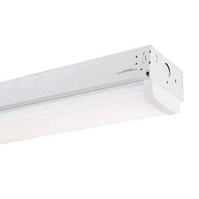 4 Ft 500 Watt Equivalent White Integrated Led Mv 7 000 Lumen Linear Strip Light Strip Lighting Designers Fountain Bright White Led