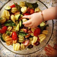 Today i am sharing this side dish. Festive Pasta Salad My Lovely Little Lunch Box