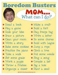 So, when they get bored i often know about it. Free Printable List Of Things Kids Can Do When There S Nothing To Do What To Do When Bored Boredom Busters Bored Kids