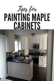 Once the cabinet boxes were painted, it was time to finish the doors. How To Paint Maple Cabinets Tips From A Pro Dengarden