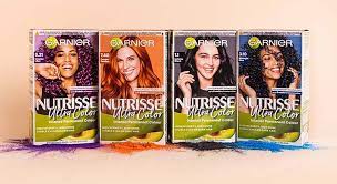 Garnier nutrisse permanent hair dye brown 5 super. Bold At Home Hair Dyes Nutrisse Ultra Colour Garnier