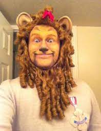 Amazing Cowardly Lion Makeup Lion Costume Diy Lion Costume Wizard Of Oz Costumes Diy