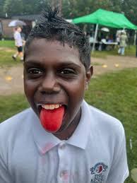 Carnival Day at Tudor House yesterday. Folley is in the Red team, which  came third.