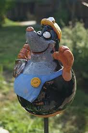 Finden Sie Top Angebote Fur Gartenkugel Maulwurf Terrasse Handarbeit Beetstecker Deko Tierfigur Keramik Ton Bei Ebay Kost Tonskulpturen Topferarbeiten Keramik