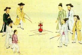 ¡ disfruta gratis de 6 nuevos juegos cada día ! Aprende A Jugar Los Juegos Tradicionales De Corea Hallyu Daily Traditional Games Traditional Painting