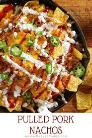Pulled Pork Nachos Recipe Pulled Pork Nachos Pork Nachos Recipe Pulled Pork Nachos Recipe