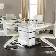 Made of veneers, wood and engineered wood. Furniture Of America Verdell Contemporary Wood Dining Table In White Walmart Com Walmart Com