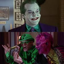 Een van de problemen met Batman Forever is dat Tommy Lee Jones en Jim  Carrey allebei gewoon probeerden om de Joker te spelen... niet Two-Face en  de Riddler. Het is alsof ze