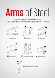 Arms Of Steel Workout Home Workout Men Arm Workout Workout Plan For Men