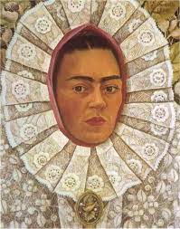 He is tender and gentle and puts his arm around frida's neck. Self Portrait 1948 By Frida Kahlo