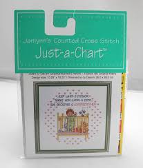 Janlynns Counted Cross Stitch Just A Chart And 18 Similar Items