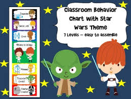 Star Wars Behavior Chart Classroom Behavior Chart Star
