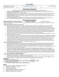 Recommended supply chain analyst resume keywords & skills based on most important skills found on successful supply chain analyst resumes and top job seeker resumes showcase a broad range of skills and qualifications in their descriptions of supply chain analyst positions. Resume Steve K Mu Supply Chain Engineer 0611