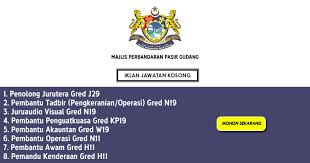 Pegawai sains gred c41 4. Permohonan Jawatan Kosong Di Majlis Perbandaran Pasir Gudang Kelayakan Pmr Spm Diploma