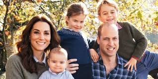 Duke and duchess of cambridge/pa/sipa; Princess Charlotte And Prince Louis Wear Prince George S Clothes In 2018 Christmas Card