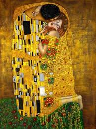 Gustav Klimt Il Bacio Klimt Paintings Kiss Painting Klimt