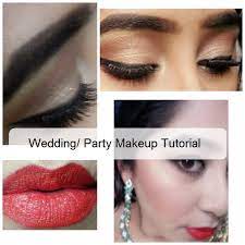 Using a primer around the eyes will allow your makeup to stay creaseproof and make it last all day. Tutorial How To Do Wedding Party Makeup At Home