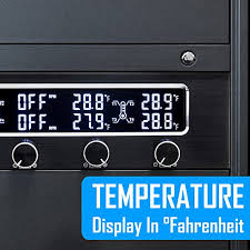 Kingwin Performance 4 Channel Fan Controller Panel W Wide Lcd Display Turn Knob Control Temperature Monitor Overheat Alarm And Fan Rpm Display Fits 5 25 Bay And Easy Control Of Your Pc Fans Control 4 sets of fans. kingwin performance 4 channel fan