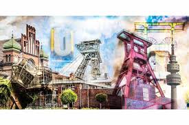 Kunst Kunstdruck Ruhrgebiet Im Pop Art Design Leinwand Ruhrgebiet Bild Ruhrgebiet Pop Art