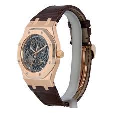 As for the strap, there will be a choice between alligator leather of the brown color and stainless steel. Audemars Piguet Royal Oak 15305or Skeleton Rose Gold Full Set Buy Pre Owned Audemars Piguet Watches