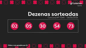 Quina hoje: resultado do concurso 7044 e números sorteados