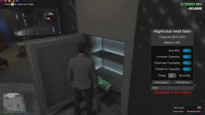 The nightclub itself is a property that doesn't make much money but does have a few things to keep in mind. Release Club Control V2 External Nightclub Wall Safe Money Hack