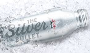 Coors Light The Silver Bullet Can Beer Design Coors Light Beer Can Light