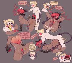 hazbin hotel, alastor (hazbin hotel), anal sex, ass spank, balls - R34 Vault