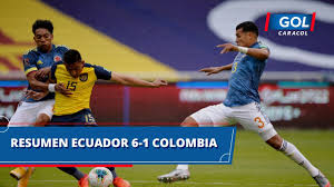 The ecuador centerback gets his second goal of the game to cap off a stunning rout against colombia. Las Derrotas Mas Dolorosas De Carlos Queiroz En La Seleccion Colombia