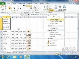 While entering text into cell, sometimes you might need to wrap it up in order to set the same width/height for all the cells. Using Excel 2010 Wrap Text Within A Cell Youtube