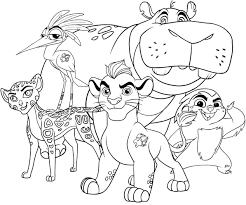 Although the lion is not the largest fastest or most lethal animal its position as king of beasts has rarely been challenged. Lion Guard Coloring Pages Coloring Pages Name Designer