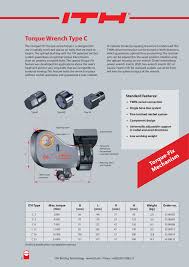 Torque Wrench Type C Dks Drs Morek A S Transport