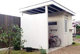 オリジナル木製自転車小屋 物置小屋 おしゃれ 自転車小屋 自転車 屋根