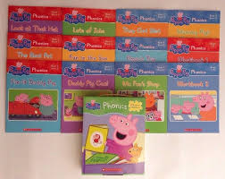 Peppa Pig Lot 12 Phonics Childrens Books Learn To Read Set New Reading Setting Phonics Learn To Read